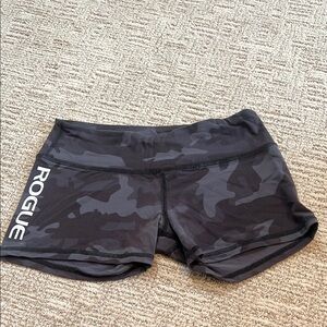 Rogue Women's Black Camo booty Shorts